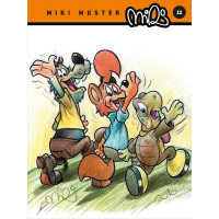 Miki Muster, 11.KnjigaPrvič ponatisnjenih vseh zgodb o Zvitorepcu, Trdonji in Lakotniku.  A5 format, 205-306 strani, ČB, trda vezava