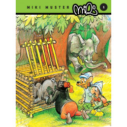 Miki Muster, 1.Knjiga Prvič  ponatisnjenih vseh zgodb o Zvitorepcu, Trdonji in Lakotniku.  A5 format, 205-306 strani, ČB, trda vezava