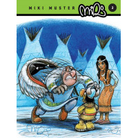 Miki Muster, 2.KnjigaPrvič ponatisnjenih vseh zgodb o Zvitorepcu, Trdonji in Lakotniku.  A5 format, 205-306 strani, ČB, trda vezava