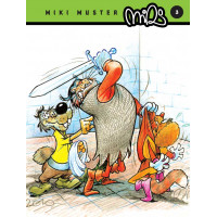 Miki Muster, 3.KnjigaPrvič  ponatisnjenih vseh zgodb o Zvitorepcu, Trdonji in Lakotniku.  A5 format, 205-306 strani, ČB, trda vezava